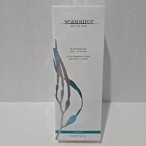 Arbonne Seasource Detox Spa Re-Mineralizing Body Lotion 24H 12 oz New Sealed Pkg